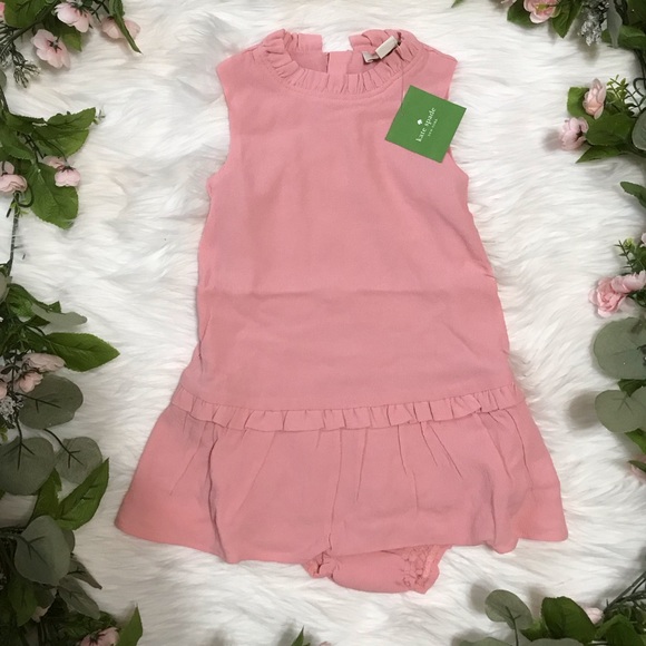 kate spade Other - Kate Spade Babies Ruffle Collar Dress Set